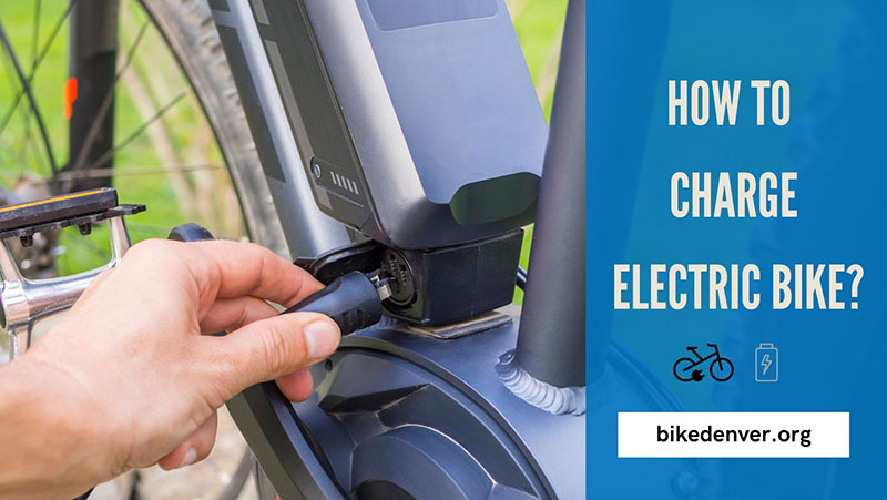 how to charge electric bike